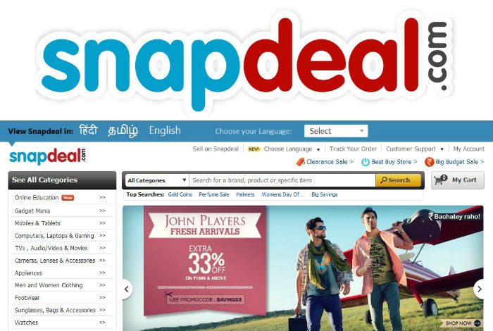 Ratan Tata Invests In Snapdeal, A look Into Snapdeals.