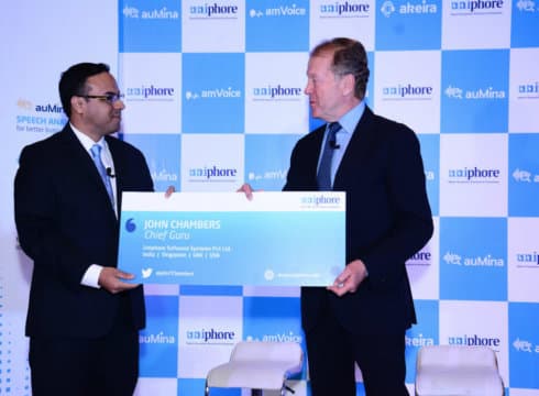 john chambers-uniphore-startup-chennai