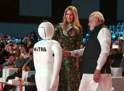 indian robot-robot-mitra