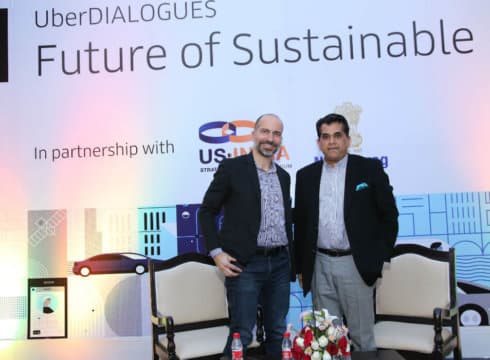 Dara Khosrowshahi-Uber-Amitabh Kant