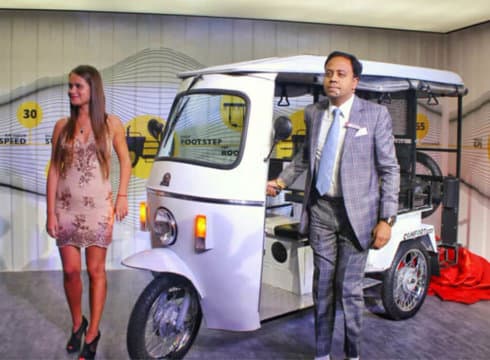 Lohia Auto-Electric Three Wheeler-Auto Expo