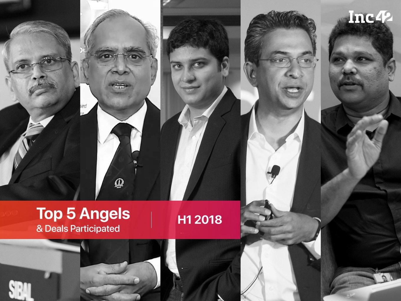 Five Most Active Angel Investors In India: Indian Tech Startup Funding Report H1 2018