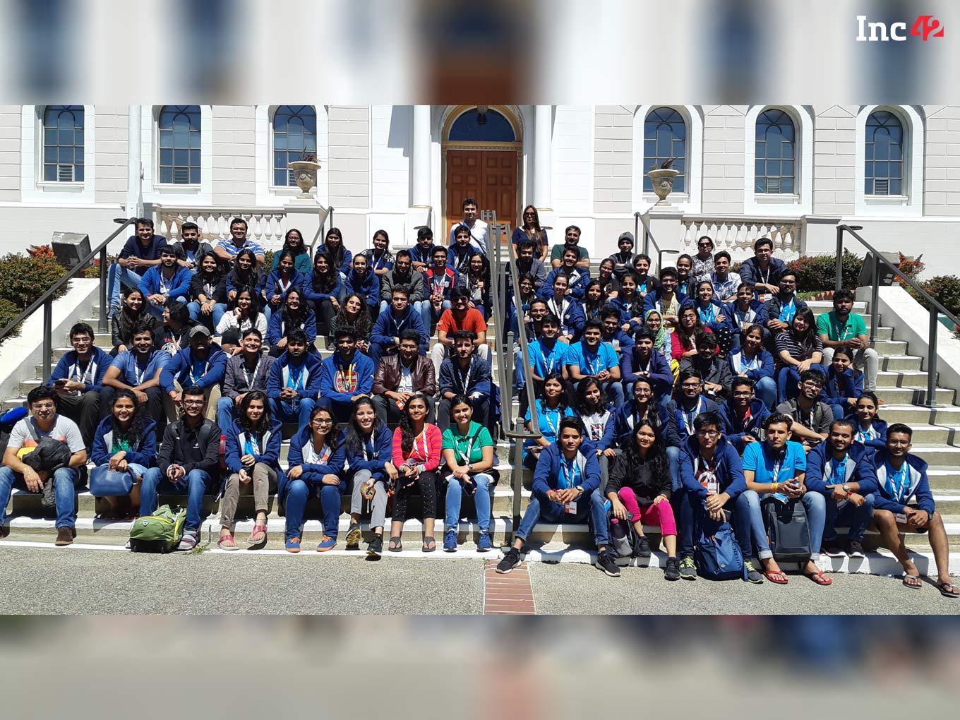 100 Students From Rajasthan Travel To Silicon Valley For The Student Startup Exposure Program