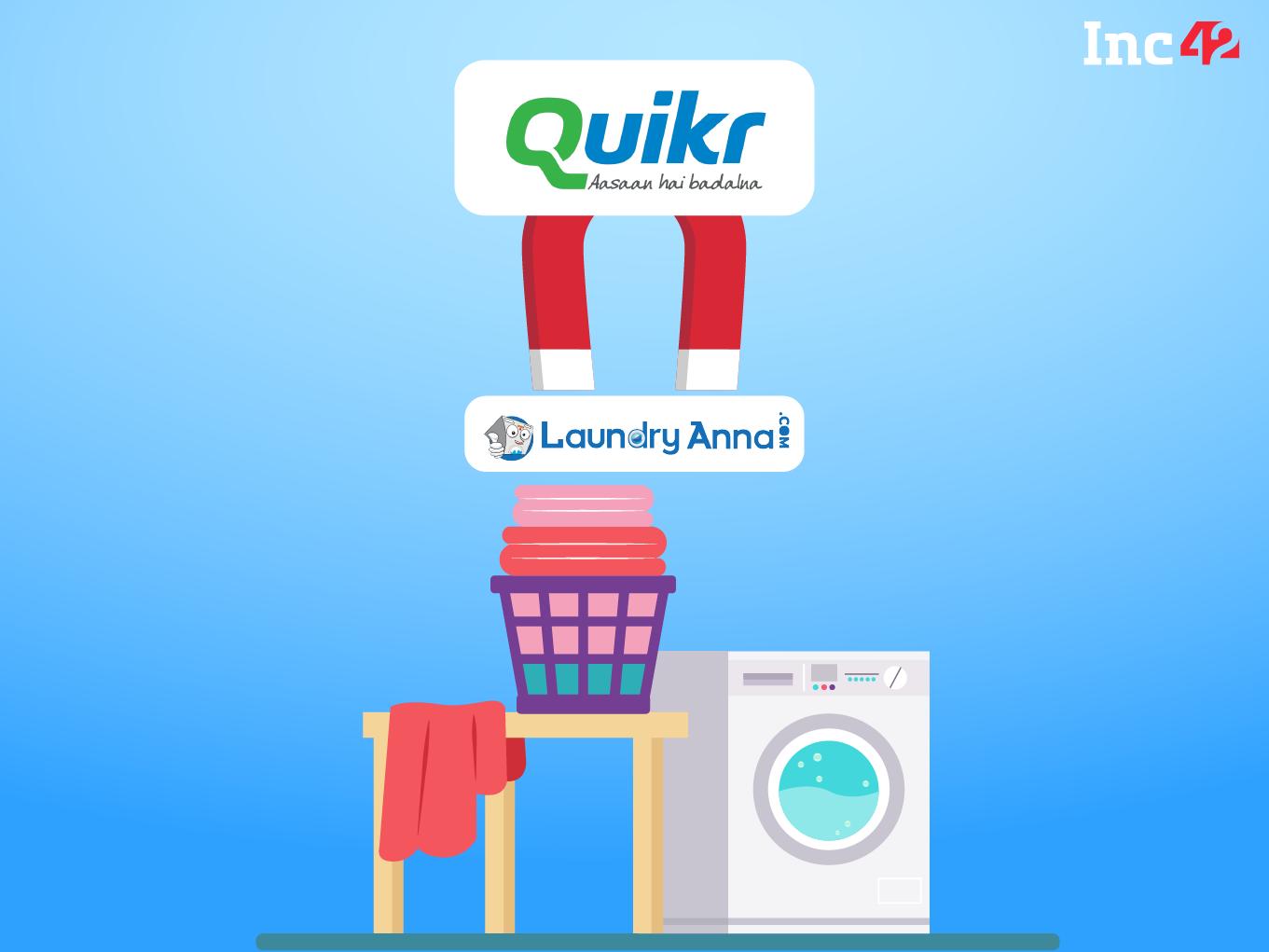 Exclusive: Quikr Is Acquiring LaundryAnna To Ramp Up Its Laundry Play