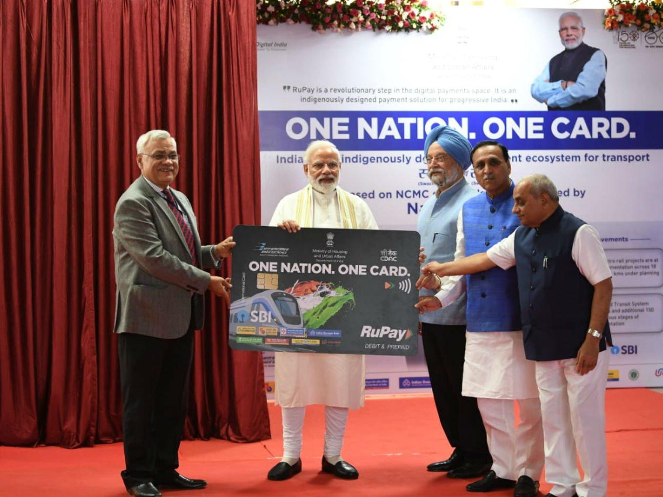 PM Narendra Modi Introduces One Nation One Card For Hassle Free Travel