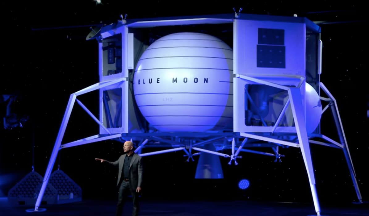 ‘We Will Make The Road To Space’: Jeff Bezos At The Launch Of Blue Moon