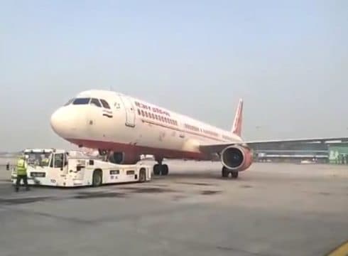 Air India Makes History With World’s First Use Of Taxibot