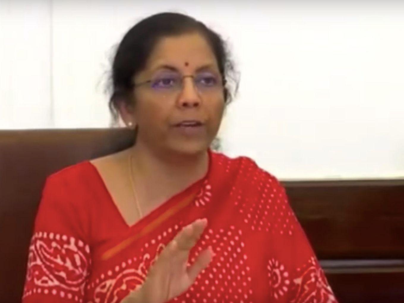 Coronavirus economic measures - 5 Key Takeaways From FM Sitharaman's Speech On Economic Measures