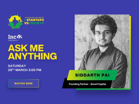 AMA With Siddharth Pai