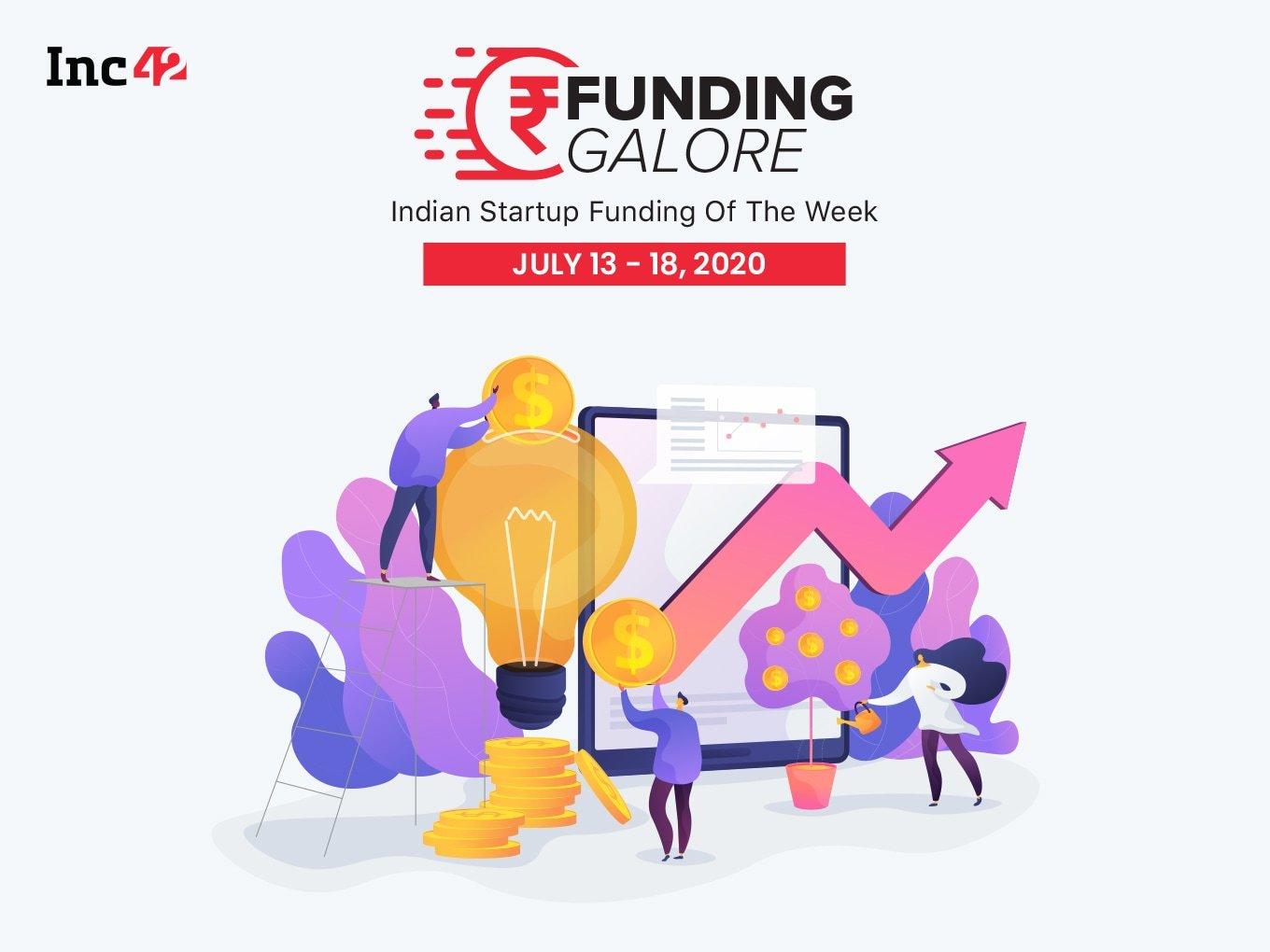 Funding Galore: Indian Startup Funding Of The Week [July 13- 18]