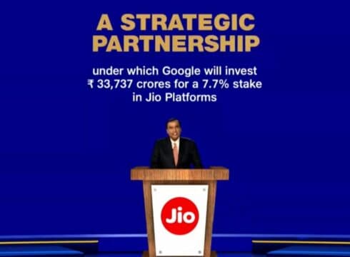 Breaking: Google Invests $4.5 Bn In Reliance Jio For 7.73%