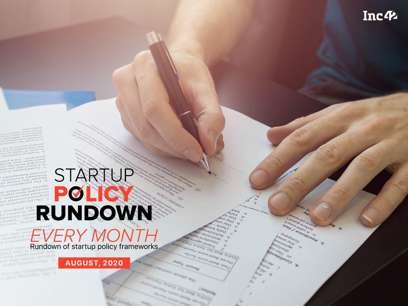 Startup Policy Rundown: Five Years Of Startup India, Startups Under Priority Sector Lending & More