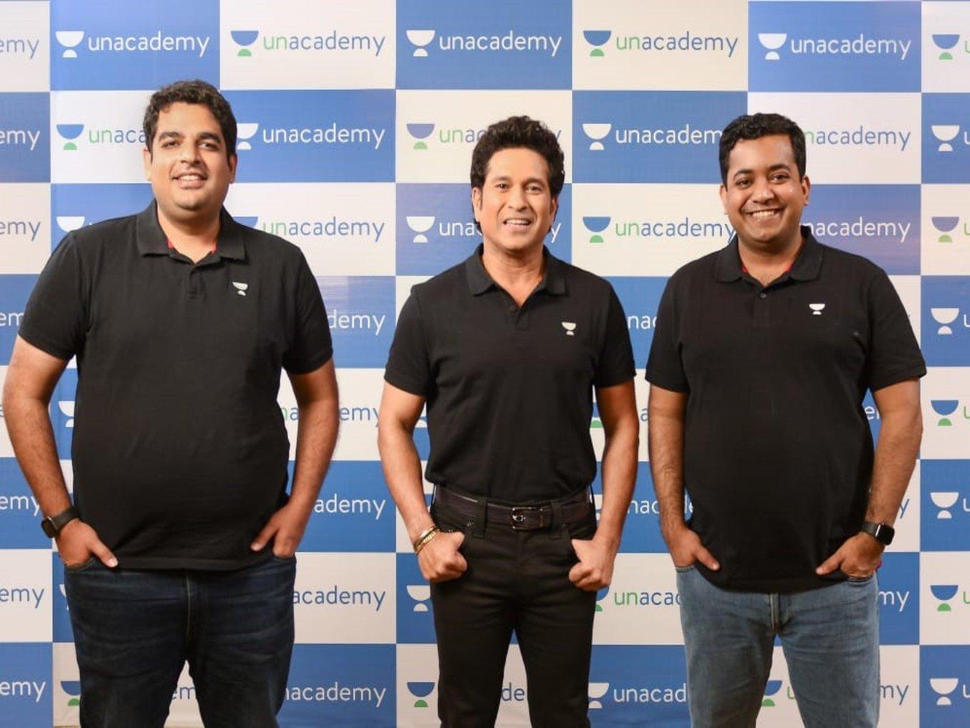 Unacademy Ropes In Sachin Tendulkar As Investor, Brand Ambassador