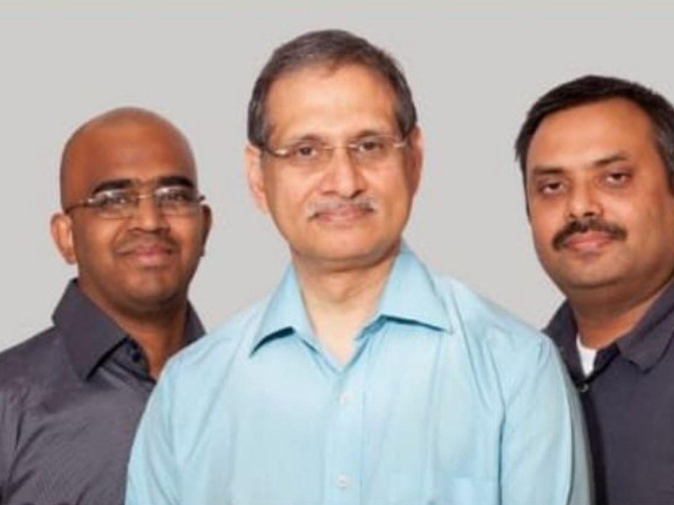 From L to R Chaitanya Chokkareddy, Chief Innovation Officer, CSN Murthy, Founder & CEO, Atul Sharma, Co-Founder & CTO