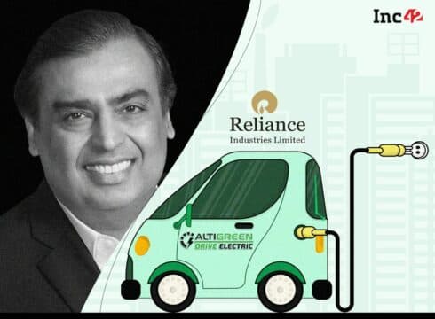 After Deeptech, Reliance Bets On EV Ecosystem; To Invest INR 50 Cr In Altigreen