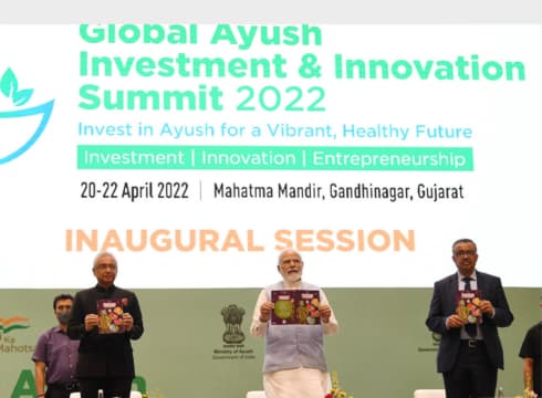 PM Modi Urges Investors To Back More AYUSH Startups