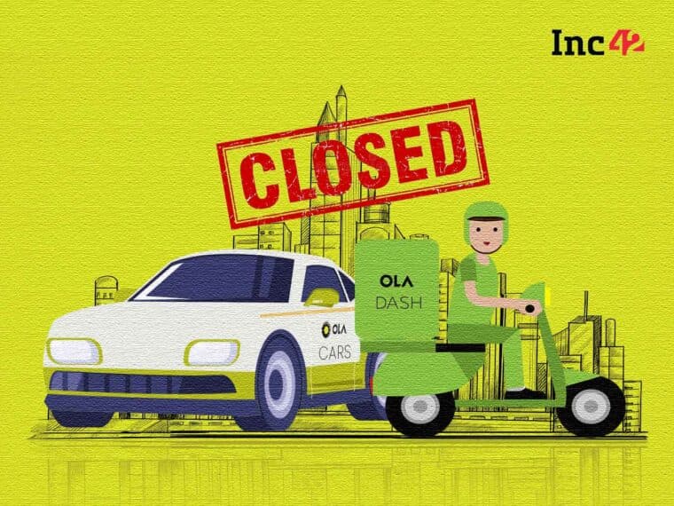 Ola shuts Ola Dash and Ola Cars