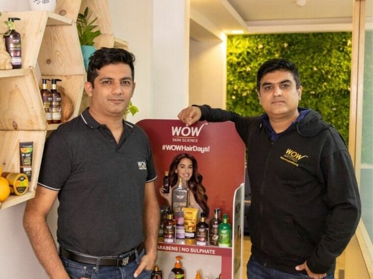 WOW Skin Science In Talks To Raise $75 Mn: Report