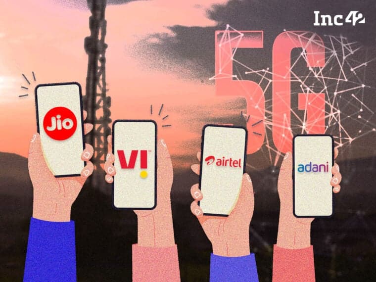 5G Spectrum Auction: Bids worth INR 1.5 Lakh Cr made by Jio, Vi, Airtel and Adani