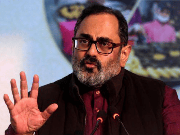 Centre Probing Cases Of Banned Chinese Apps Making A Comeback: Rajeev Chandrasekhar