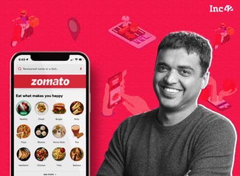 Zomato Q1 Loss Almost Halves To INR 186 Cr; Operating Revenue Up 67%