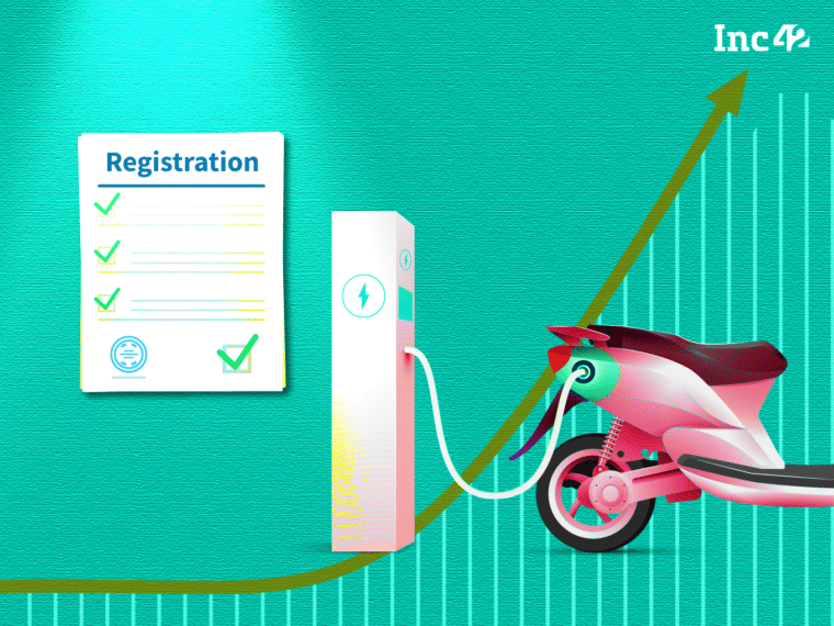 Two-wheeler EV registrations crossed 50k in August 2022