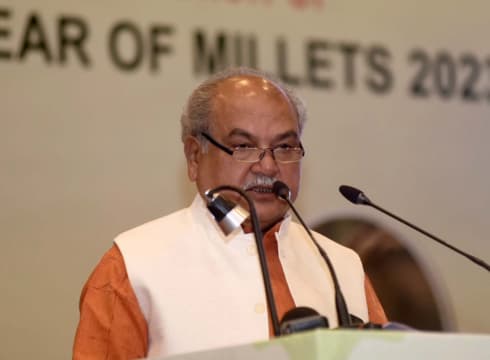 Govt Invested INR 6.25 Cr In 66 Agritech Startups: Narendra Singh Tomar