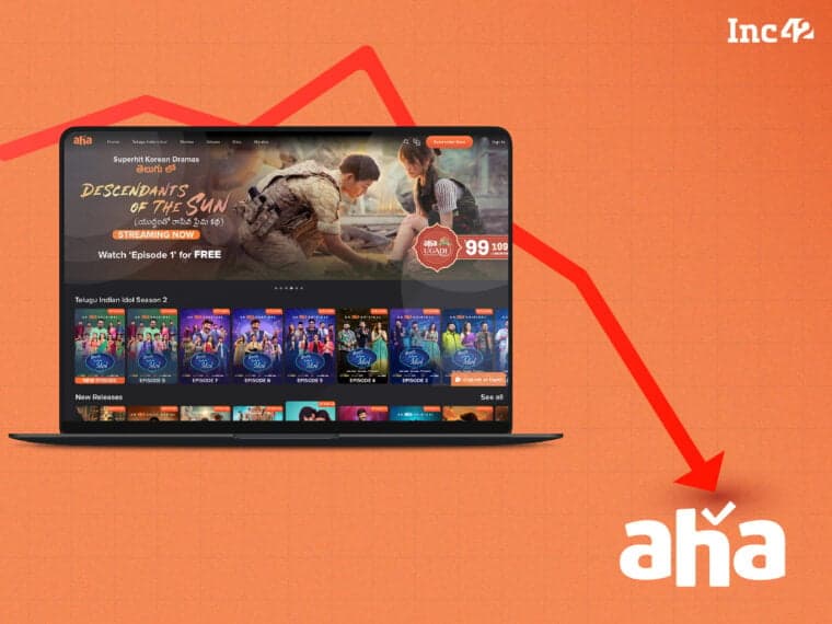 OTT Platform Aha’s FY22 Net Loss Doubles To INR 92 Cr