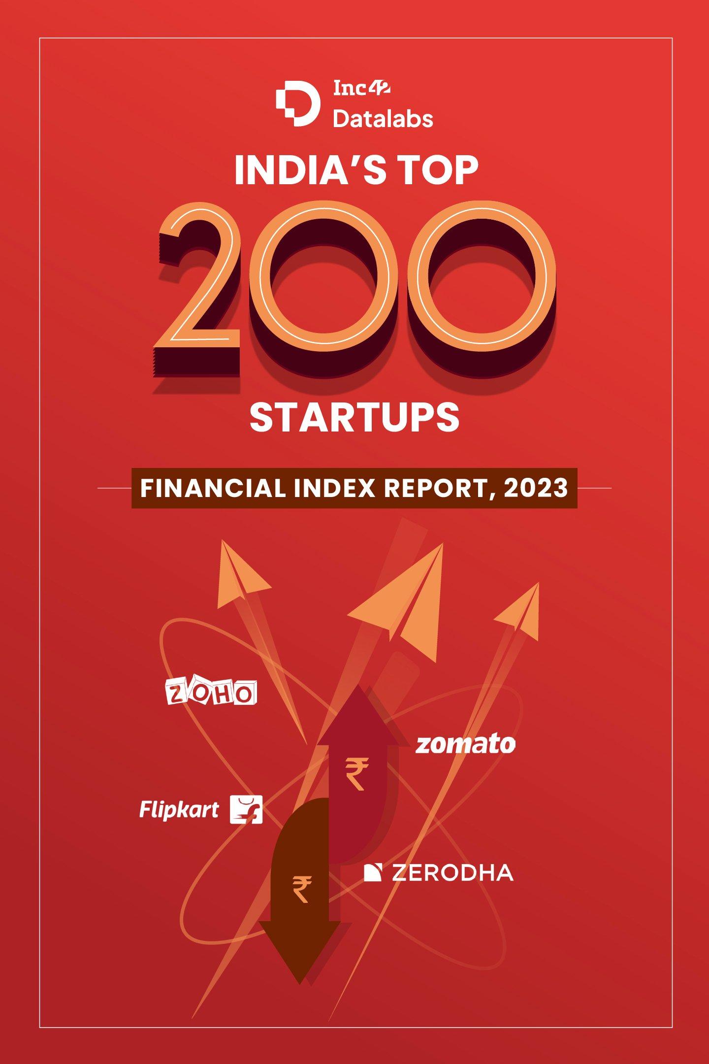 India’s Top 200 Startups Financial Index Report, 2023