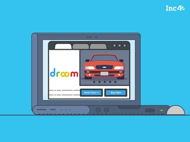 Used Car Marketplace Droom’s Sales Zoom 3X To INR 385 Cr In FY22