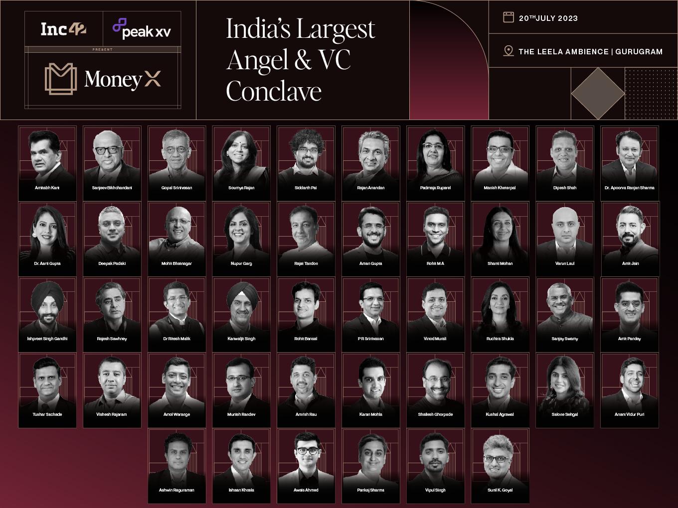 Unveiling The MoneyX Speaker Lineup – Meet The 40+ Industry Stalwarts Decoding The Future of Indian Startup Investments