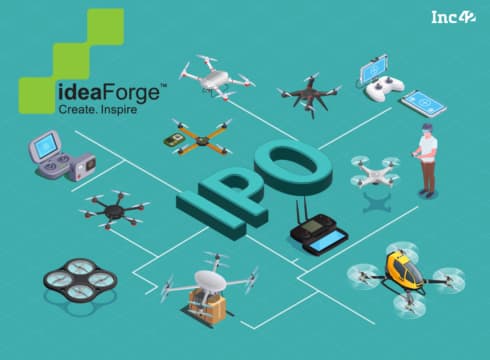 ideaForge IPO: drone startup's shares list