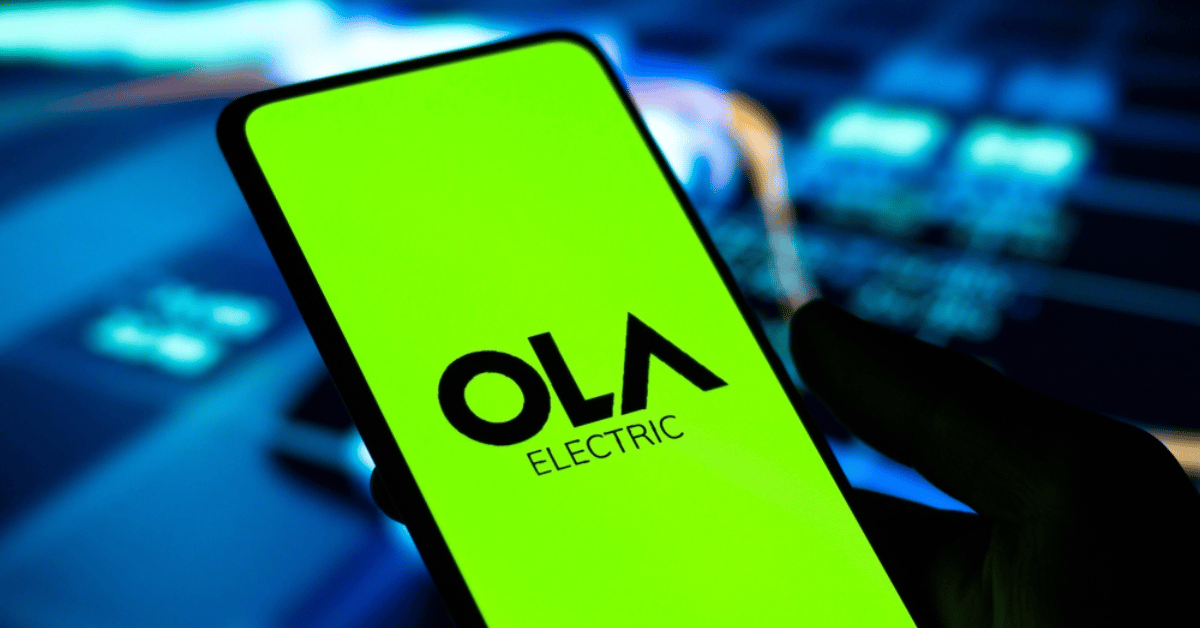 Ola Electric Shares Fall Over 4% As One Month Lock-In Period Ends