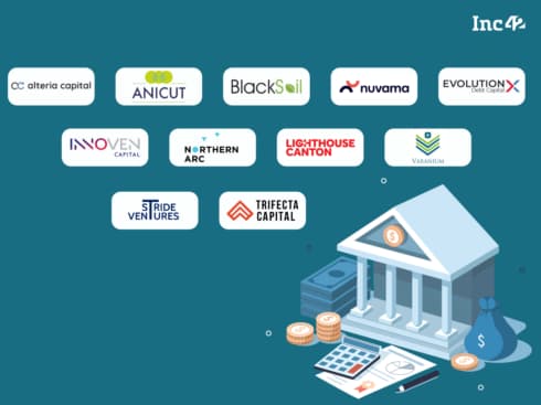 Most Active Venture Debt Funds For Indian Startups