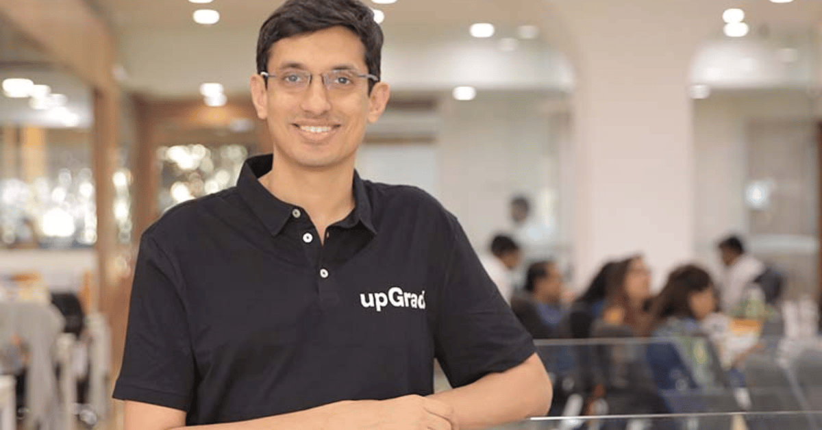 upGrad Cofounder Mayank Kumar Steps Down To Float New Venture