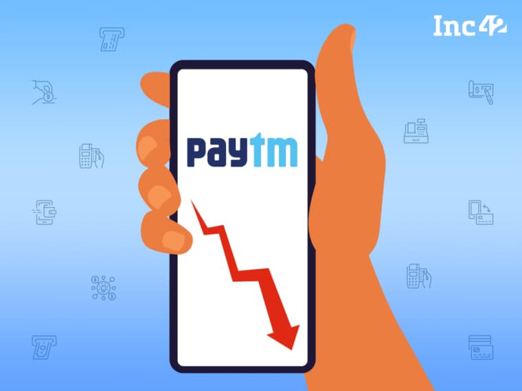 Paytm Shares Continue To Bleed, Tanks Over 4% On Friday