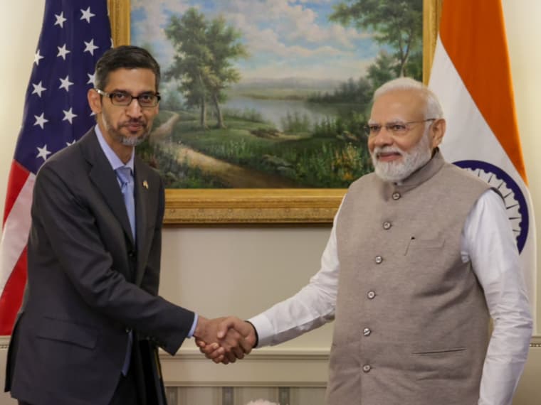 In A Virtual Tête-à-Tête With PM Modi, Google CEO Sundar Pichai Reaffirms Tech Giant’s India Commitment