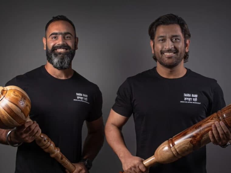 MS Dhoni Backs Fitness Startup Tagda Raho To Popularise Traditional Training Equipment