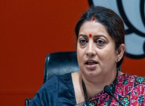 VCs Investing In Too Few Women-Led Startups: Minister Smriti Irani