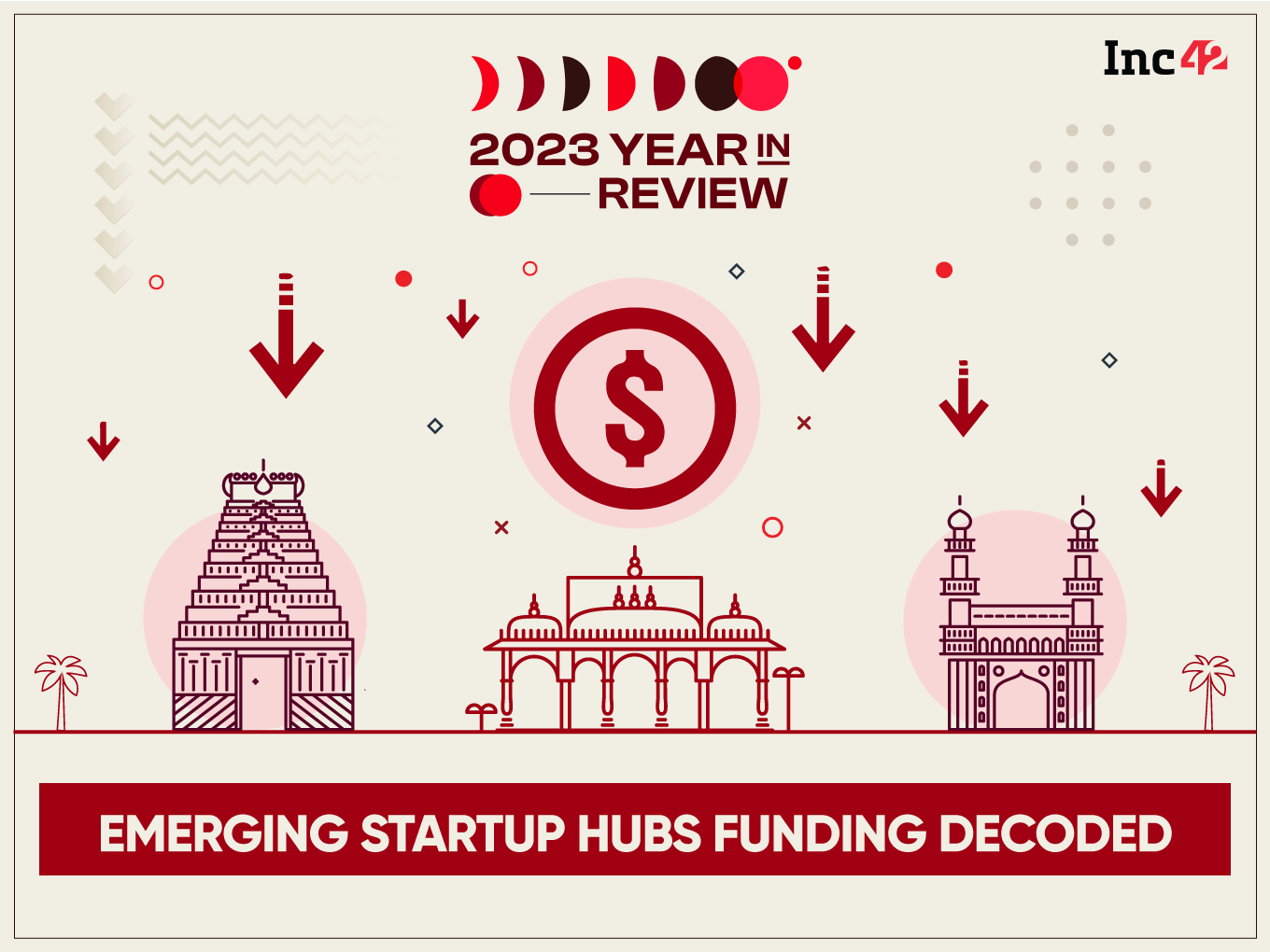 How Did Emerging Indian Startup Hubs Perform On The Funding Ladder In 2023?