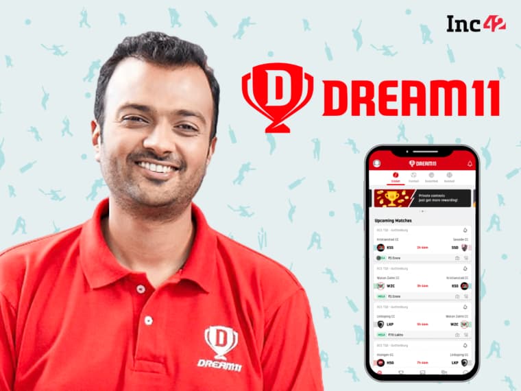 Dream11’s FY23 Revenue Crosses INR 6,000 Cr Mark; Profit Jumps 32% To INR 188 Cr