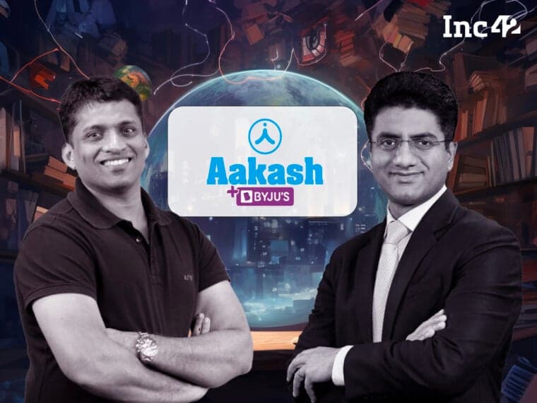 BYJU’S Owned Aakash Mints INR 80 Cr In FY22 Profits, Sales Cross INR 1,400 Cr Mark