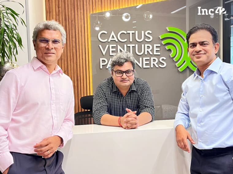 Cactus Venture Partners Announces Final Close Of Maiden Fund At INR 630 Cr