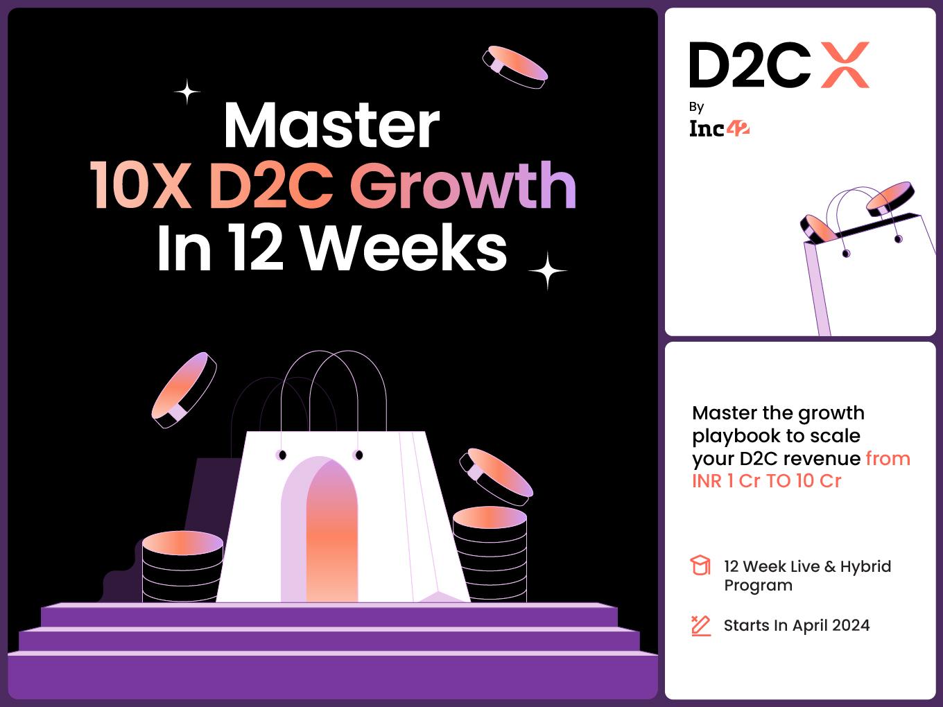 Announcing D2CX by Inc42 – Empowering Early-Stage D2C Brands In Scaling Up