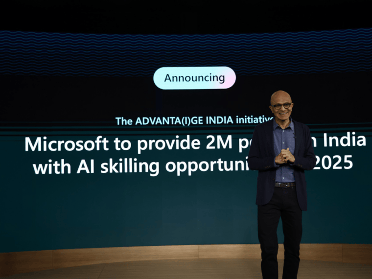 Microsoft To Impart AI Skills To 2 Mn Indians By 2025