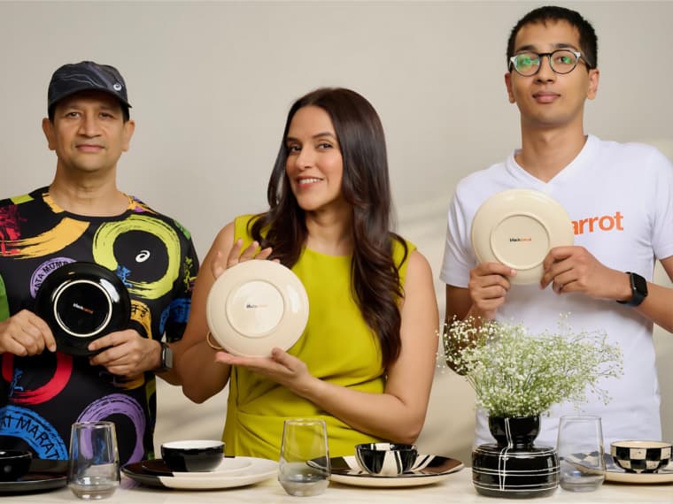 Neha Dhupia Backs D2C Dinnerware Brand BlackCarrot