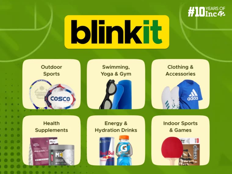Blinkit Adds Sports Goods, Athleisure Wear To Quick Commerce Cart