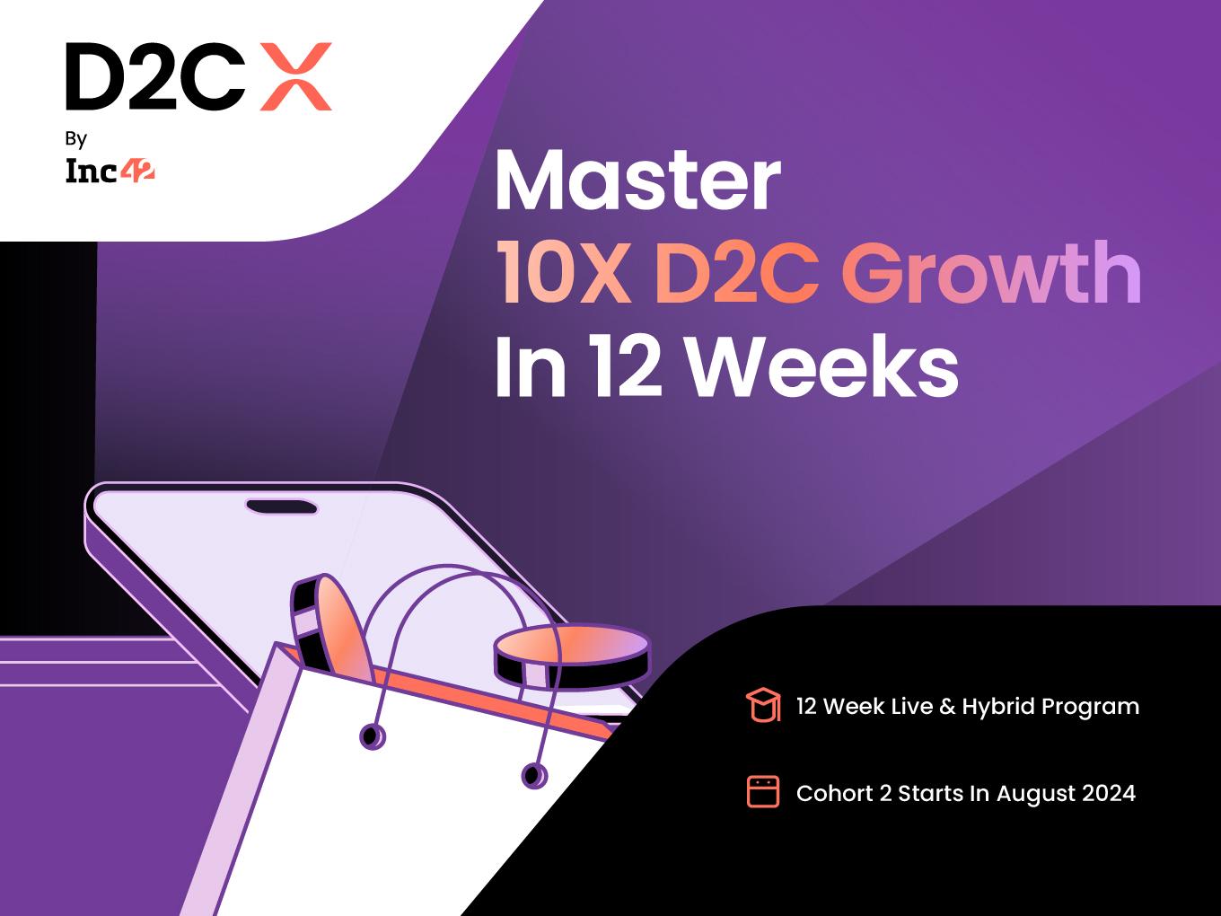 Announcing Inc42’s D2CX Cohort II For Founders Looking To Master The Art Of D2C