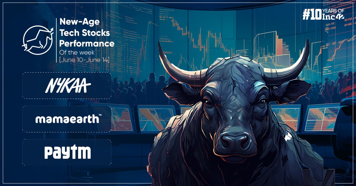 New-Age Tech Stocks Rally On Bull Run In Broader Market; Mamaearth Biggest Loser This Week