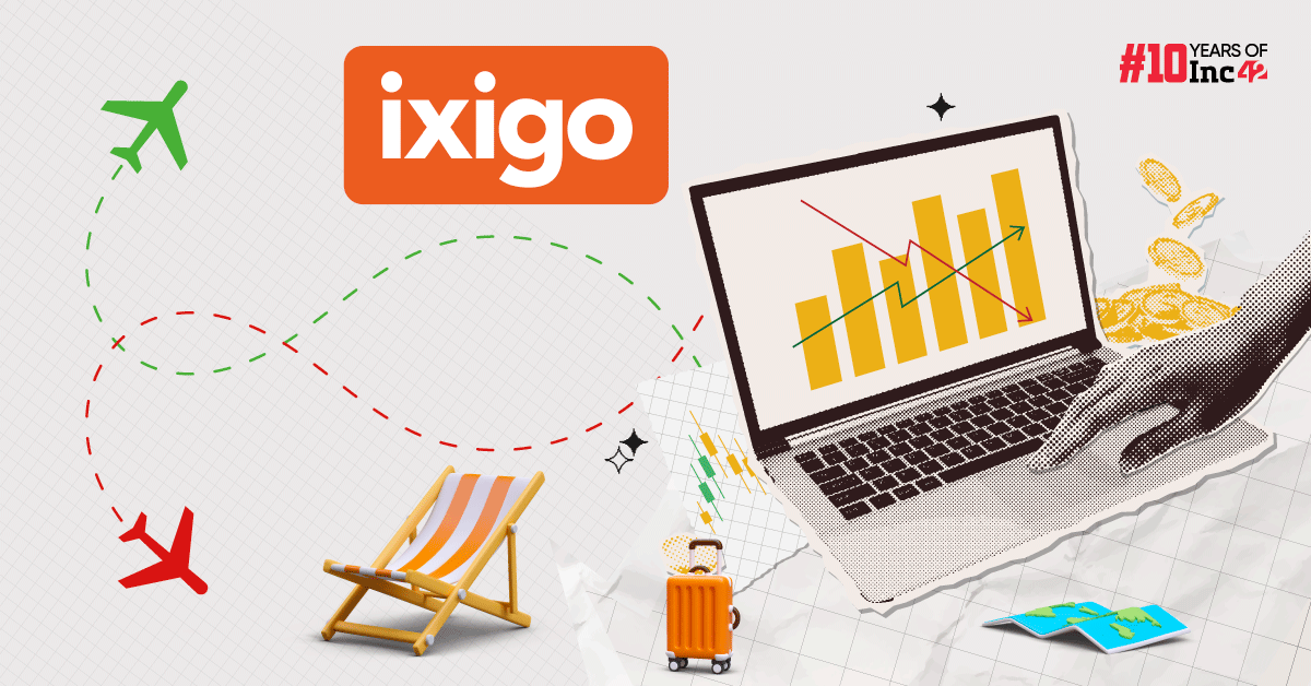 ixigo Shares Break 2-Day Winning Streak, Slump 10.4% Intraday